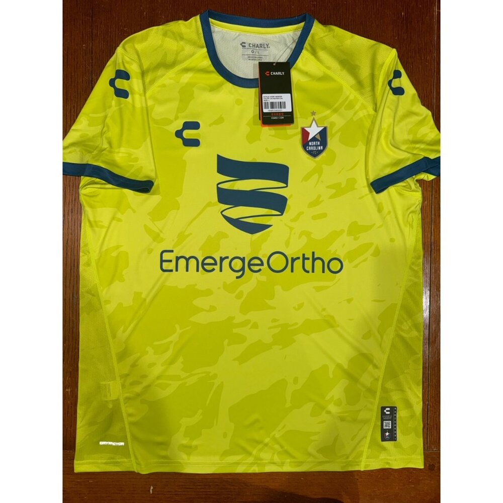 North Carolina FC goalkeeper soccer jersey L